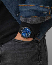 Load image into Gallery viewer, The Altitude - Matte Black/Cobalt