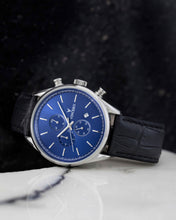 Load image into Gallery viewer, The Chrono S - Blue/Black 40mm