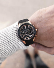 Load image into Gallery viewer, The Rogue - Black + Rose Gold