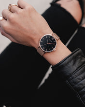 Load image into Gallery viewer, The Eros Mesh - Rose + Black
