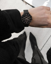 Load image into Gallery viewer, Kleio Mesh - Matte Black + Rose
